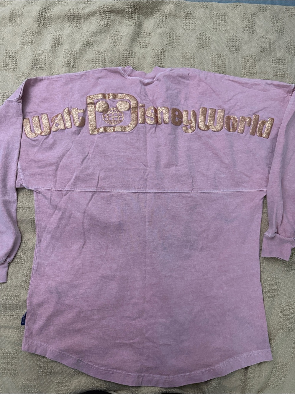 Spirit Jersey Disney with Gold Walt Disney World Logo